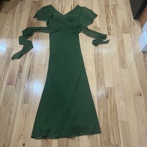 AW Bridal Bridesmaid A-line Dress